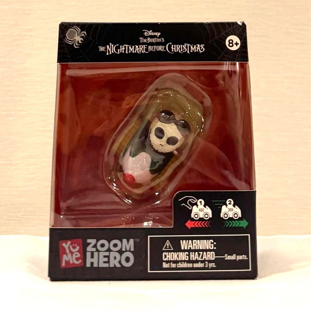 YuMe Zoom Hero The Nightmare Before Christmas Jack Skellington Pullback Car
